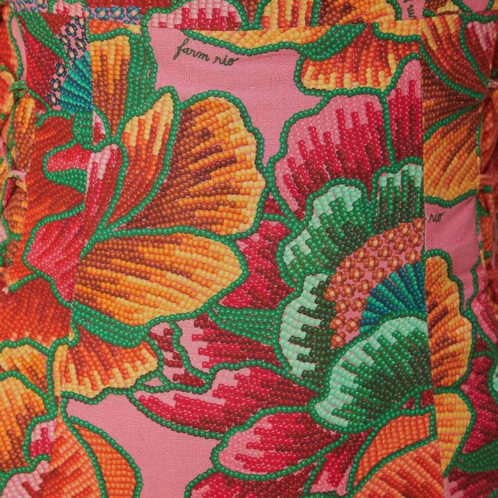 FARM Rio Colorful Floral Mini Dress - Picture 5 of 8